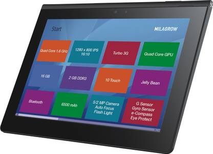 Milagrow M8 PRO 3G Quad Core Tablet