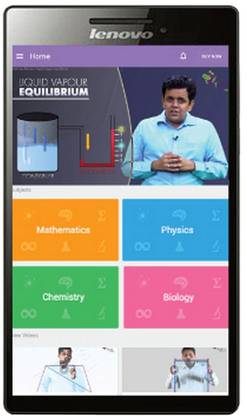 BYJU'S JEE + NEET 2018 Preparation 1 GB RAM 8 GB ROM 7 inch with Wi-Fi Only Tablet (Black)