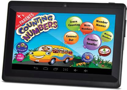 Datawind 7W 512 MB RAM 4 GB ROM 7 inch with Wi-Fi Only Tablet (Black)