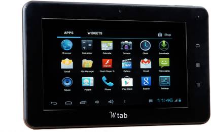 CHAMPION Wtab 7.3 /Wtab 703 512 MB RAM 4 GB ROM 7 inch with 3G Tablet (Black)