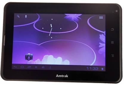 Amtrak A712L 512 MB RAM 4 GB ROM 7 inch with 2G Tablet (Black)