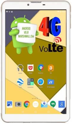 I Kall N4 1 GB RAM 16 GB ROM 7 inch with 4G Tablet (White)