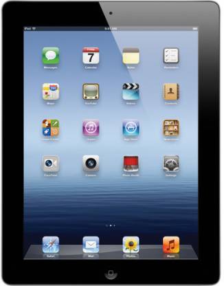 Apple iPad 4th Gen 1 GB RAM 16 GB ROM 9.7 inch with Wi-Fi Only (Black)
