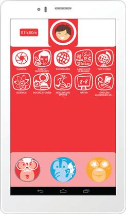 Micromax Canvas Tabby 1 GB RAM 8 GB ROM 7 inch with 3G Tablet (White)