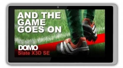 DOMO X3D-SE 1 GB RAM 4 GB ROM 7 inch with Wi-Fi+3G Tablet (White)
