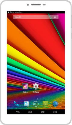 UNI UNI N2 Dual Sim 3G Calling Tablet (Android OS) 512 MB RAM 4 GB ROM 7 inch with 3G Tablet (White)