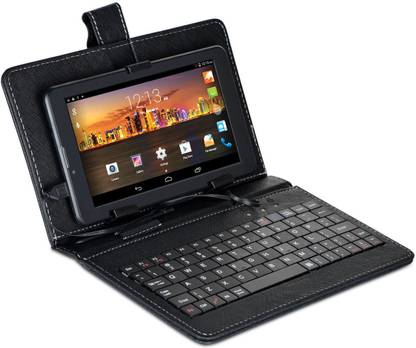I Kall N6 with Keyboard 512 MB RAM 8 GB ROM 7 inch with 3G Tablet (Black)