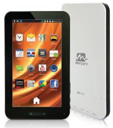 Mercury MTAB 7 512 MB RAM 4 GB ROM 7 inch with Wi-Fi Only Tablet (White)