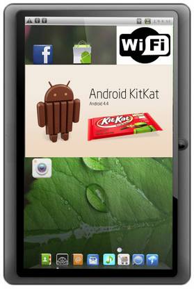 Vox 7 inch display V93 4.4.2 Android Kitkat Tablet 512 MB RAM 4 GB ROM 7 inch with 3G Tablet (Grey)