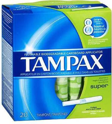 Tampax Super Tampons