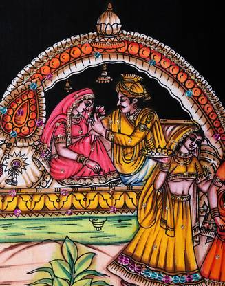 RAJRANG Geometric tapestry Traditional Tapestry
