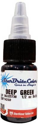 Mumbai Tattoo DEEP GREEN Tattoo Ink