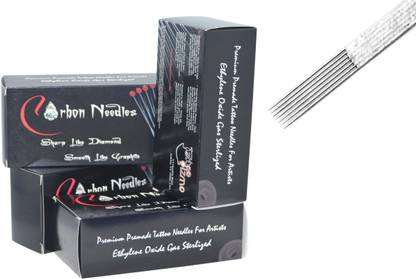 Carbon Needles 7FS,11FS,13FS Disposable Flat Shader Tattoo Needles
