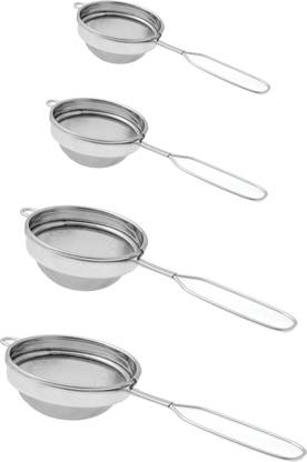Dynore Set of 4 Classic wire handle Tea Strainer