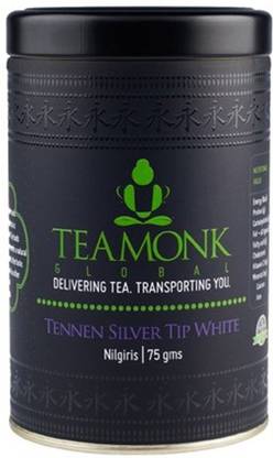 Teamonk Tennen Silver Tips White Tea Unflavoured White Tea Tin