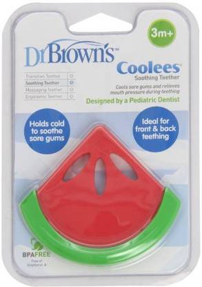 Dr. Brown's Soothing Teether Coolees - Watermelon Teether