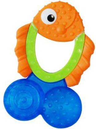 Sassy Teething Tail Fish Rattle