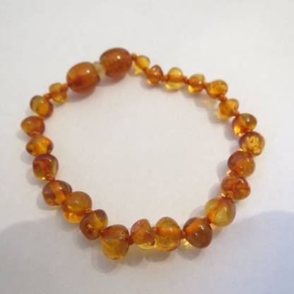 Momma Goose Baltic Amber Baby Bracelet Teether