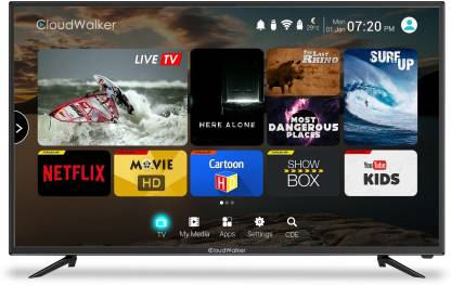 CloudWalker Cloud TV 109 cm (43 inch) Full HD LED Smart Android Based TV