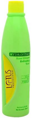 Lotus Professional Hydravitals Rose Ultimate Refreshing Toner Men & Women