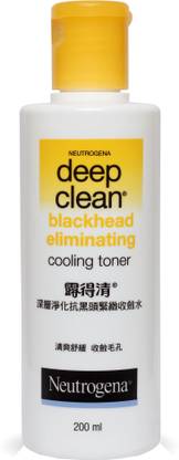 NEUTROGENA Deep Clean Blackhead Eliminating Cooling Toner Men