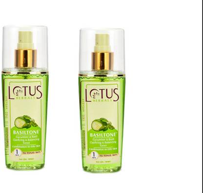 LOTUS Basiltone Cucumber & Basil Clarifying & Balancing Toner Men