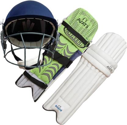 AVATS Set Of Masoori Helmet Pad Cricket Cricket Kit