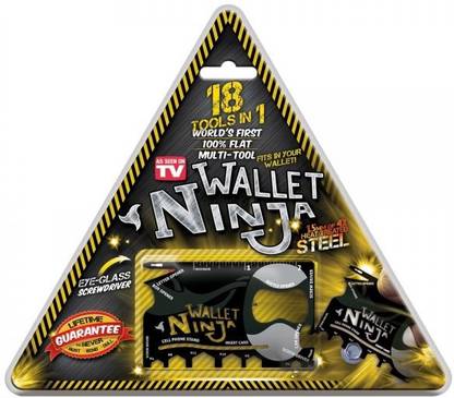 Trioflextech Wallet Ninja Camping & Hiking Multifunction Useful & Credit Card Style Multi Tool