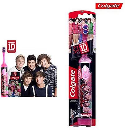 Baby Bucket 1D One Direction Band Colgate Battery Powered Toothbrush Soft Toothbrush