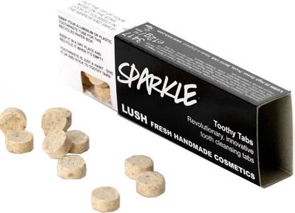 LUSH Sparkle Toothy Tabs Toothpaste