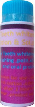 Solange Teeth whiteing solution & paste Toothpaste