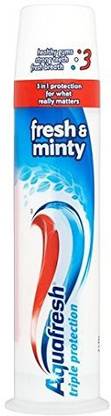 Aqua Fresh Triple Protection Pump Pack Toothpaste