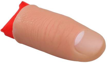 Penguin Magic Rubber Thumb Tip Close Up Trick for Vanishing Appearing Real Finger Tricks Magic Kit Gag Toy