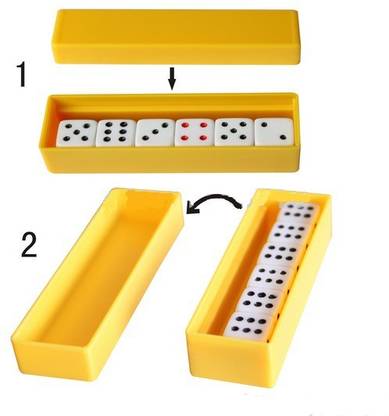 Penguin Set of Classical 6 Prediction Flash Dices Changing Dice Effect Magicians Trick Magic Kit Gag Toy
