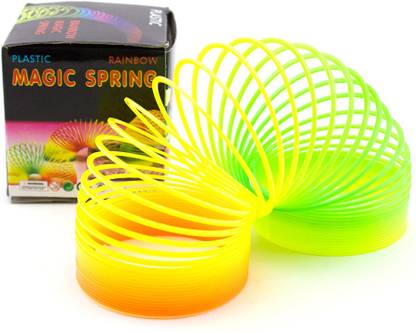 Unique Toys Rainbow Spring Magic Spring Gag Toy