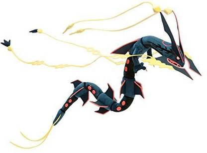 POKEMON Center Japan 32" Black Shiny Mega Rayquaza Plush  - 6 inch