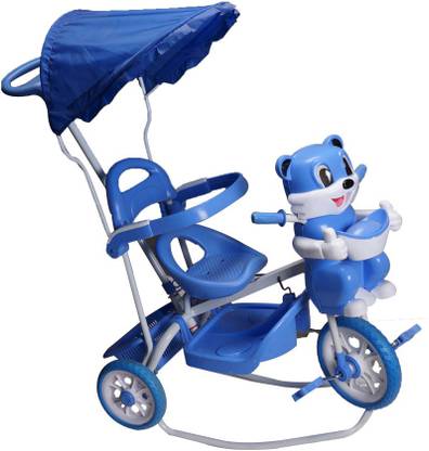 BAJAJ Musical Kitty With Rocker Bjtrikrockkitblue Tricycle