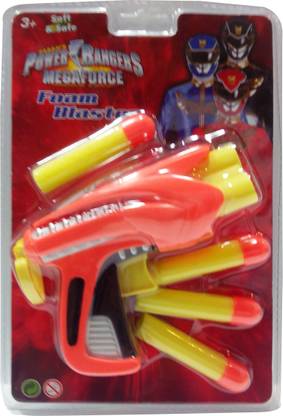 IMPULSE Power Rangers Megaforce Foam Blaster Guns & Darts