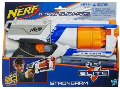Nerf N-Strike Elite Strongarm Blaster Guns & Darts