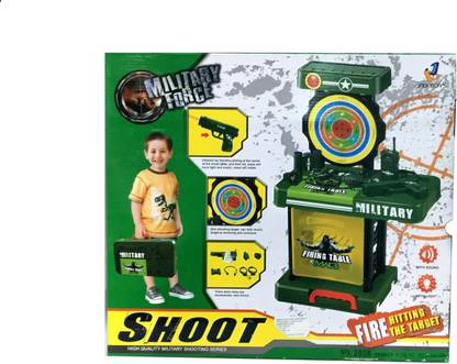 Maxplanet MILITARY FIRING & SHOOTING GAME-WITH TABLE Guns & Darts