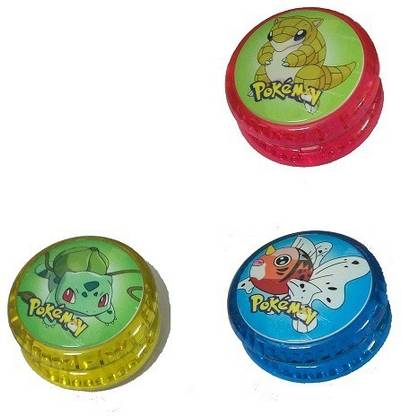 Switch Control Pokemon Yoyo with Light Set of 3