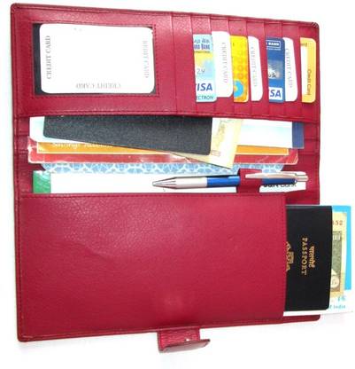Star Leather Passport & Cheque book holder