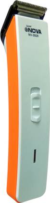 Gemei NV-3926 Orange Trimmer 45 min  Runtime 4 Length Settings