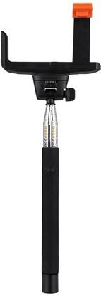 Smiledrive Universal Mobile with Inbuilt Wireless Clicker/Shutter-Rechargeable Selfie Stick