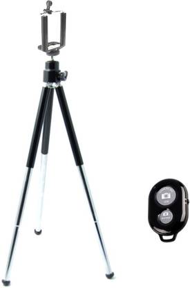Smiledrive Long Mobile Tripod with Remote Clicker/Shutter Tripod Kit