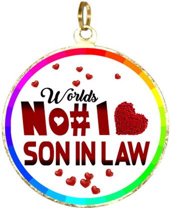Box 18 WORLDS NO#1 SON IN LAW 108 Medal