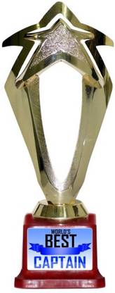 Box 18 WORLDS BEST CAPTAIN Trophy