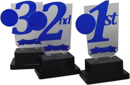 Indoart 1st, 2nd,3rd Position (6 INCH) Trophy