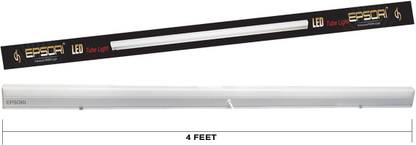 EPSORI Led Tube Light, 4Ft, 20Watt, Color - Warm White (Yellow) pack of 1 20 W 122 cm Tube Light
