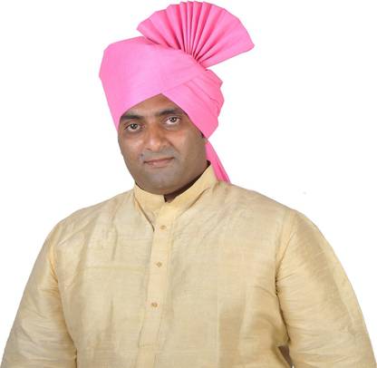 eKolhapuri Plain Kolhapuri Pheta (Turban). Solid Pagri